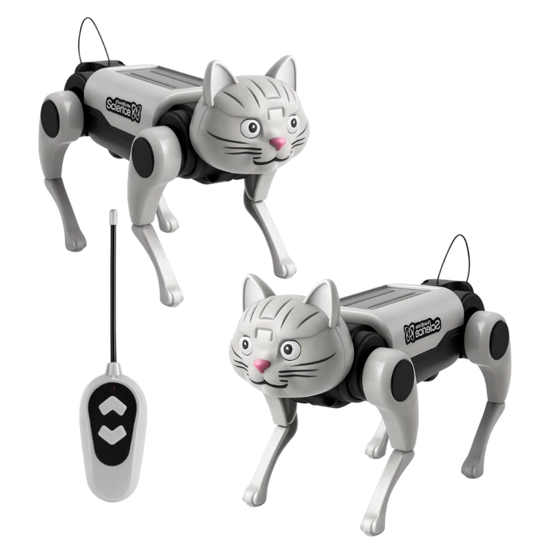 KIT 2 ARMA TU PRIMER PERRO ROBOT RC A CONTROL REMOTO JUGUETE - 1