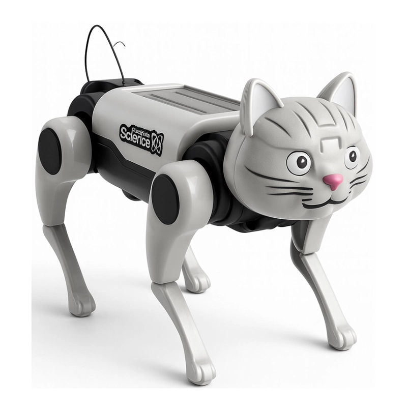 KIT 2 ARMA TU PRIMER PERRO ROBOT RC A CONTROL REMOTO JUGUETE - 3