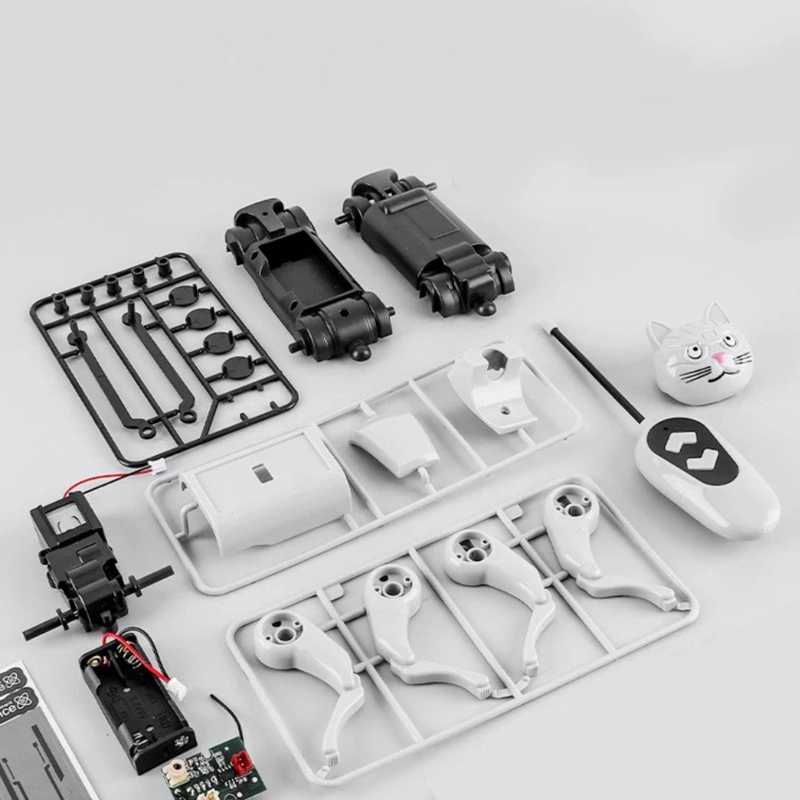 KIT 2 ARMA TU PRIMER PERRO ROBOT RC A CONTROL REMOTO JUGUETE - 7