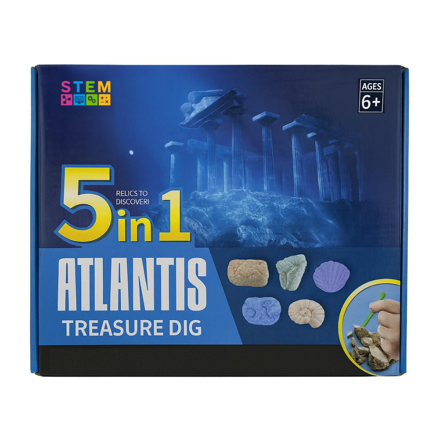KIT DE EXCAVACION ATLANTIS 5 EN 1 JUGUETE EDUCATIVO INFANTIL - 5