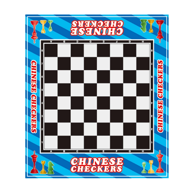 JUEGO LUDO SERPIENTES Y ESCALERAS AJEDREZ 3 EN 1 ALFOMBRA - 4