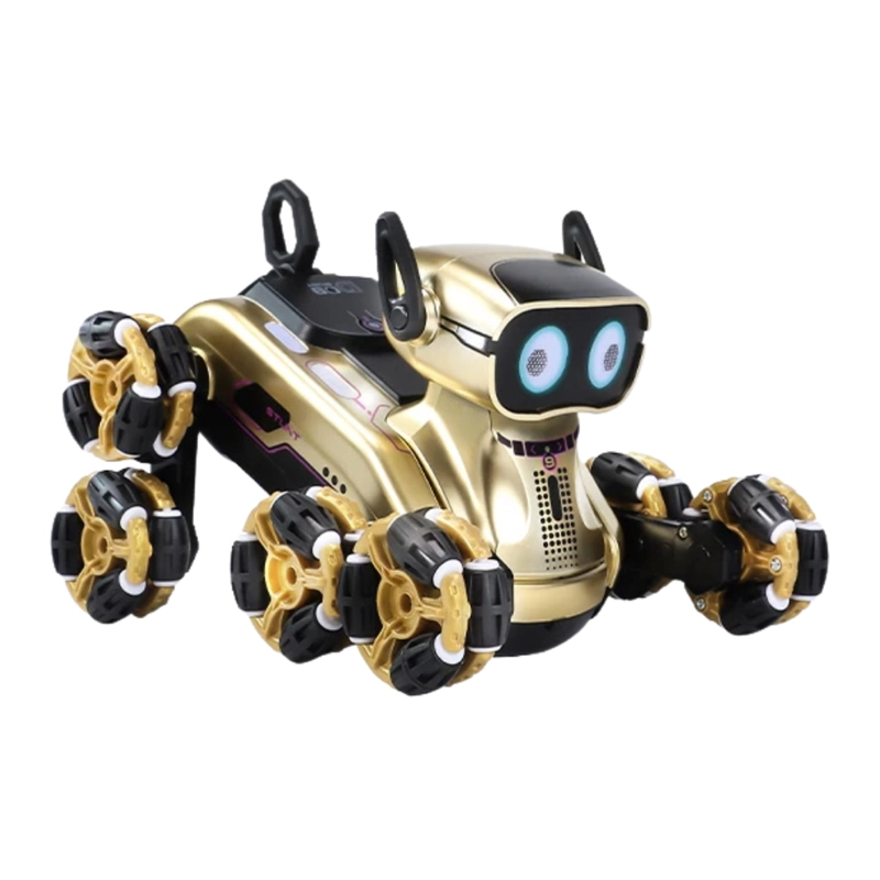 PERRO ROBOT A CONTROL REMOTO RC JUGUETE CON LUCES Y SONIDO - 1