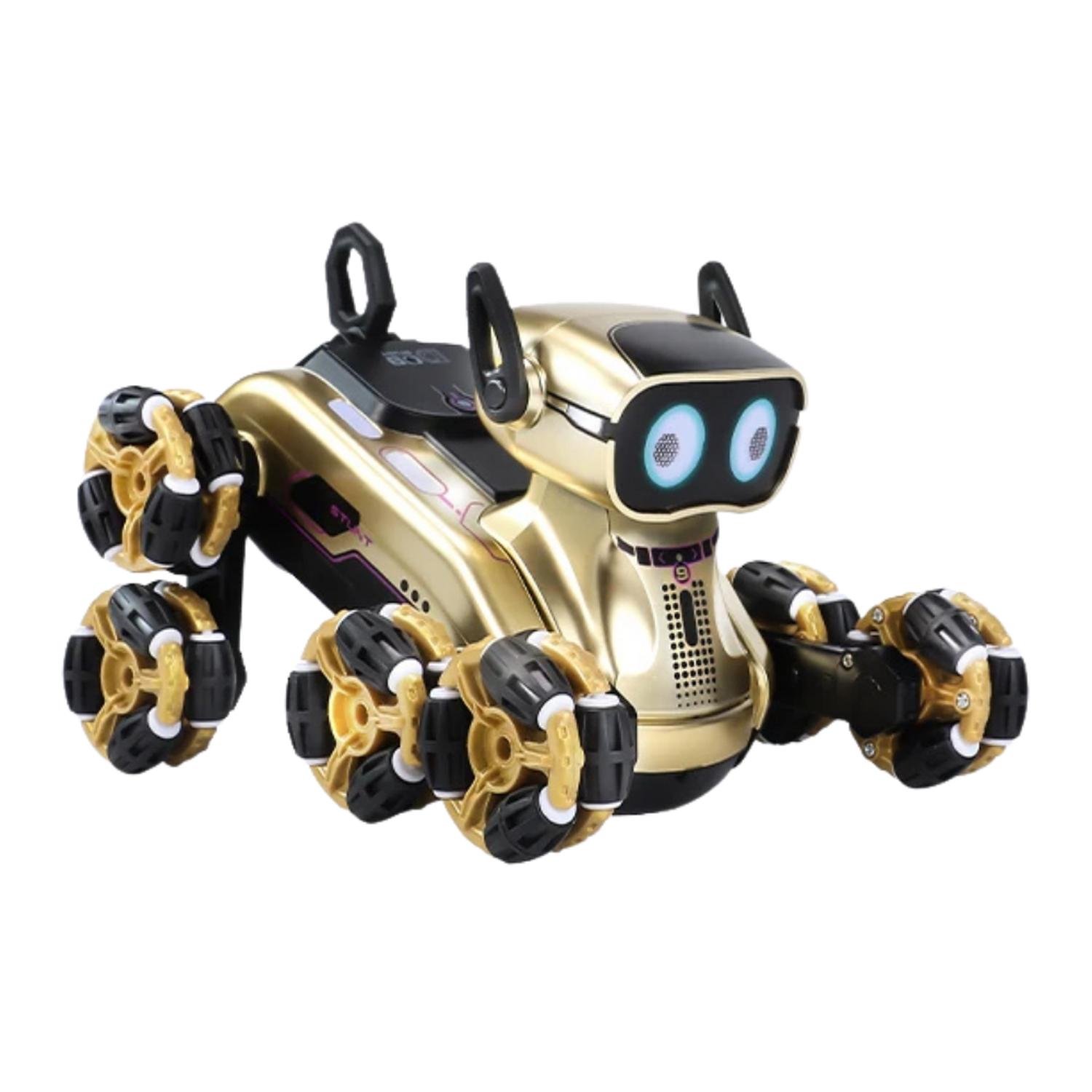 PERRO ROBOT A CONTROL REMOTO RC JUGUETE CON LUCES Y SONIDO - 1