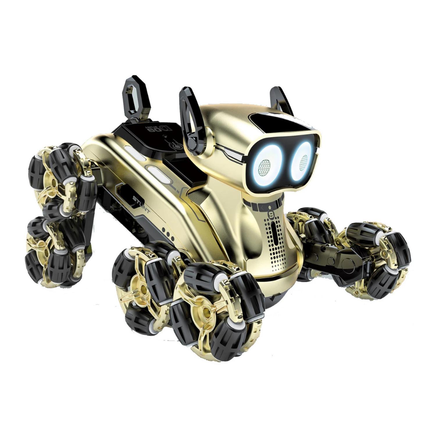 PERRO ROBOT A CONTROL REMOTO RC JUGUETE CON LUCES Y SONIDO - 2