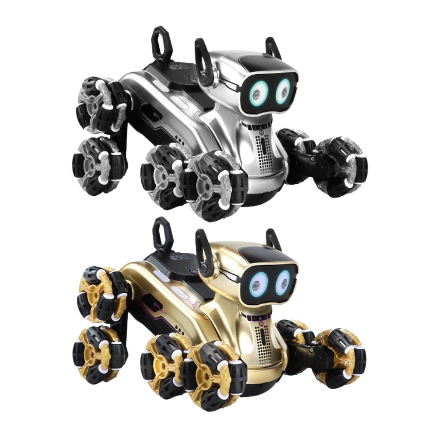 PERRO ROBOT A CONTROL REMOTO RC JUGUETE CON LUCES Y SONIDO - 8