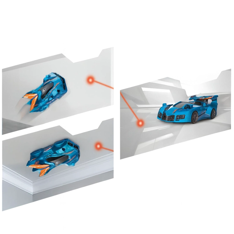 AUTO A CONTROL REMOTO LASER DE PARED TREPA MURO ANTIGRAVEDAD - 5