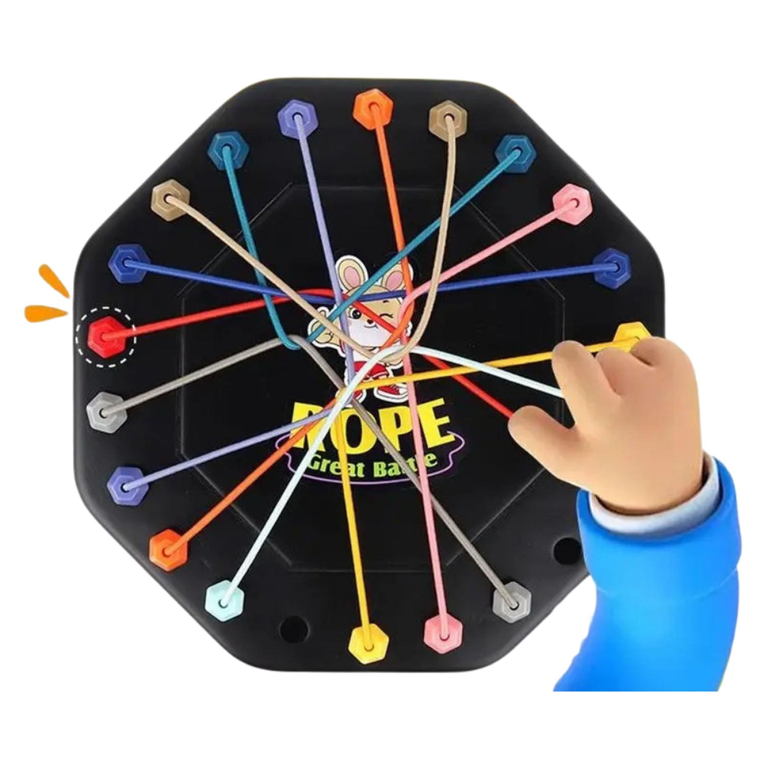 JUEGO DESATA LA CUERDA JUGUETE EDUCATIVO ROMPECABEZAS NIÑOS - 4