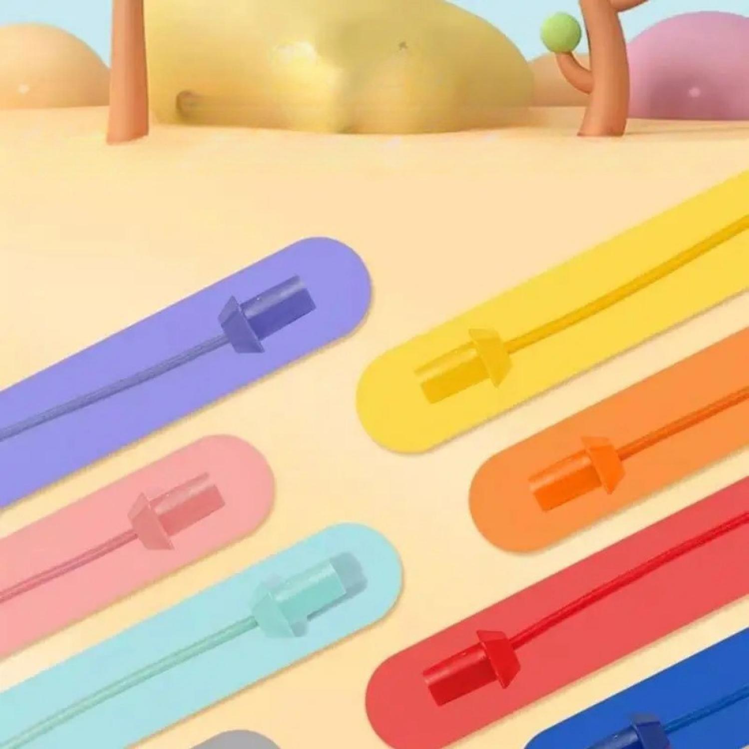 JUEGO DESATA LA CUERDA JUGUETE EDUCATIVO ROMPECABEZAS NIÑOS - 7