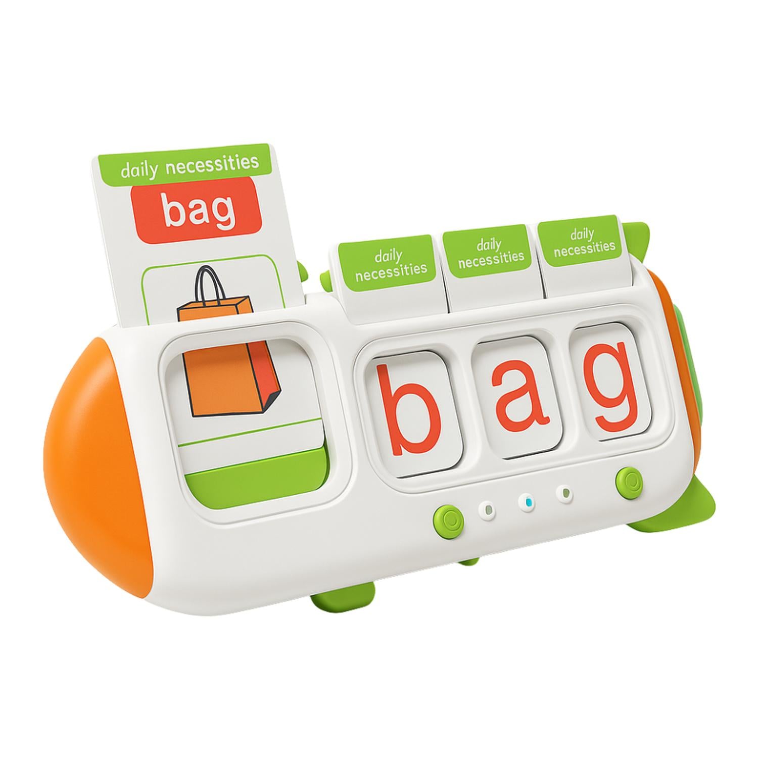 MAQUINA DE TARJETAS DIDACTICAS APRENDIZAJE DE INGLES NIÑOS - 1