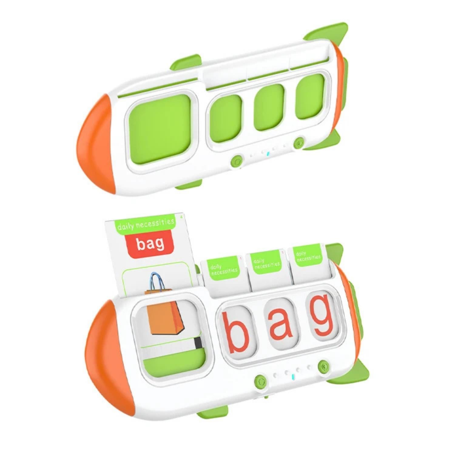 MAQUINA DE TARJETAS DIDACTICAS APRENDIZAJE DE INGLES NIÑOS - 5