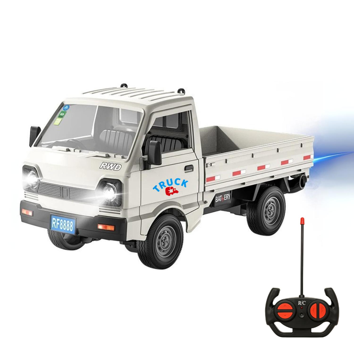 CAMION 3/4 DE CARGA A CONTROL REMOTO ESCALA CON LUZ LED - 3