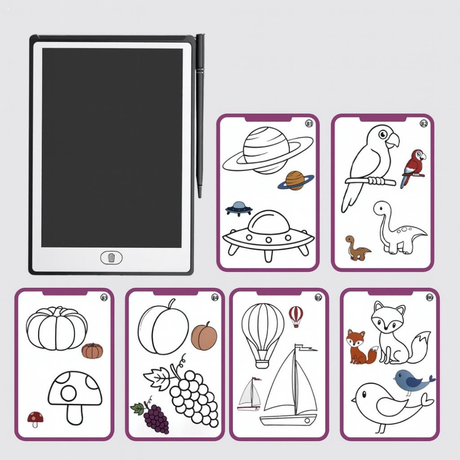 PIZARRA MAGICA TABLET TABLETA DE DIBUJO CALCO MULTIFUNCION - 5