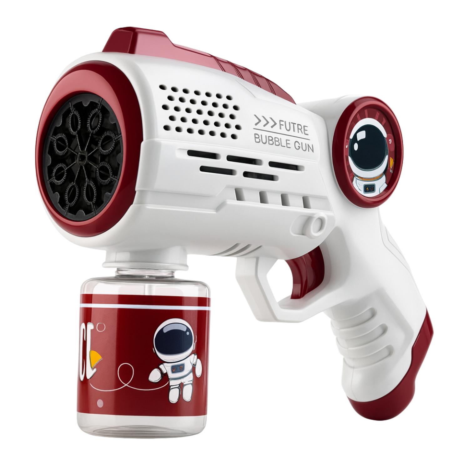 PISTOLA DE BURBUJAS AUTOMATICA DISEÑO ASTRONAUTA INFANTIL - 1