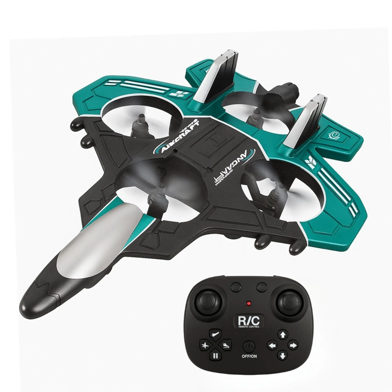 AVION A CONTROL REMOTO ACROBATICO 360 GRADOS JET DE ROTACION - 1