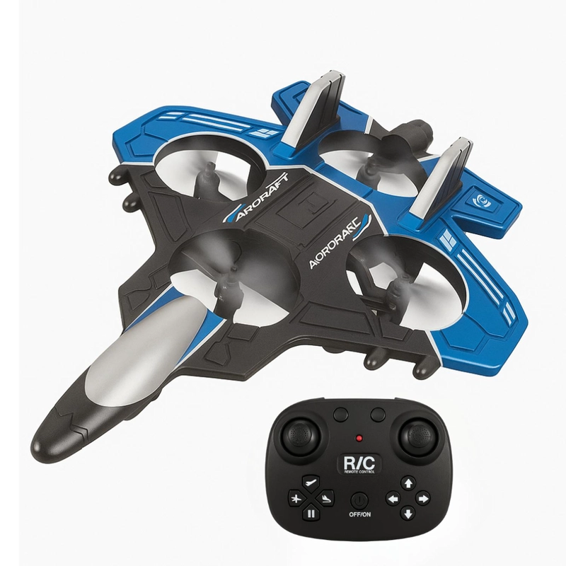 AVION A CONTROL REMOTO ACROBATICO 360 GRADOS JET DE ROTACION - 1