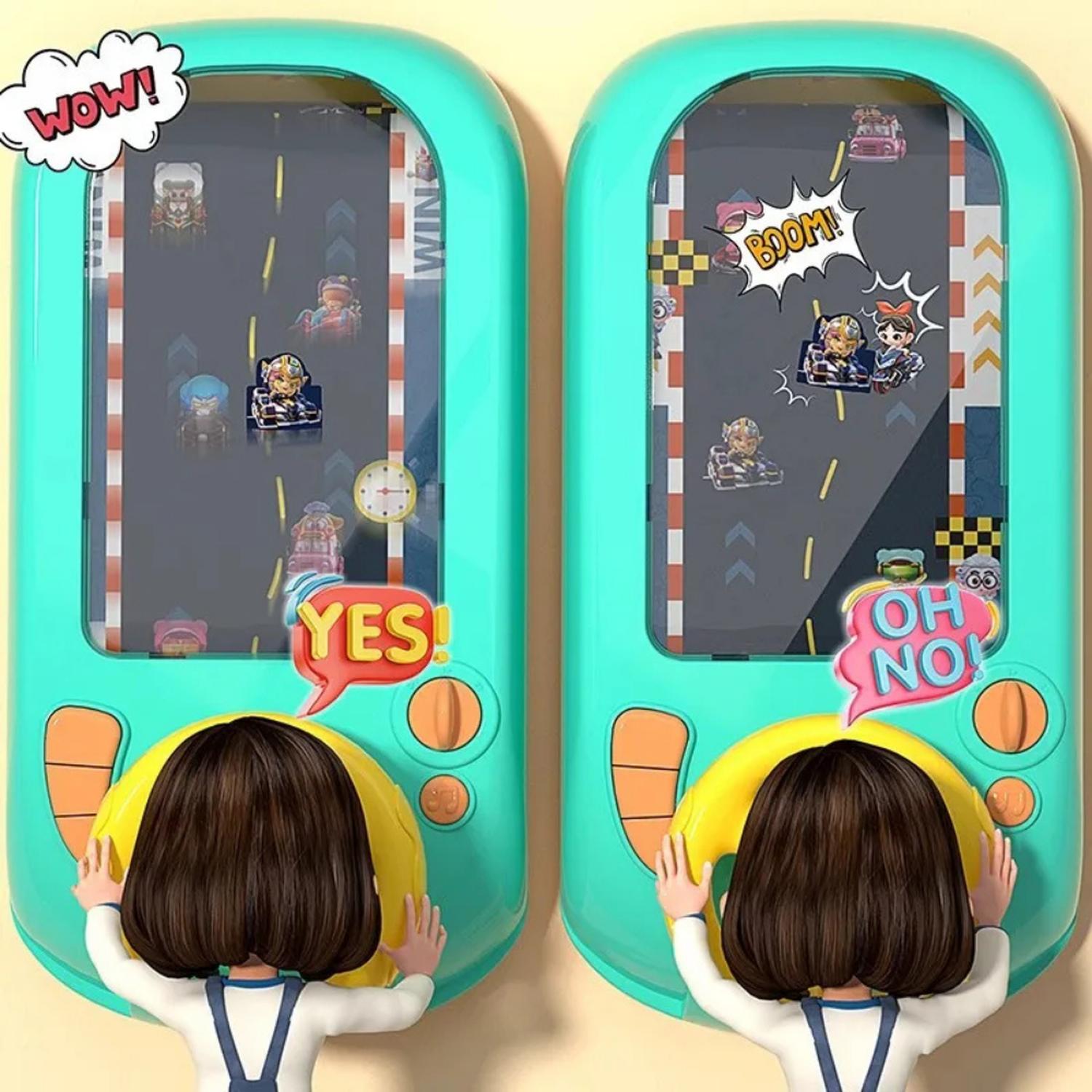 JUGUETE SIMULADOR DE MANEJO PARA NIÑOS CON VOLANTE Y PISTA - 4