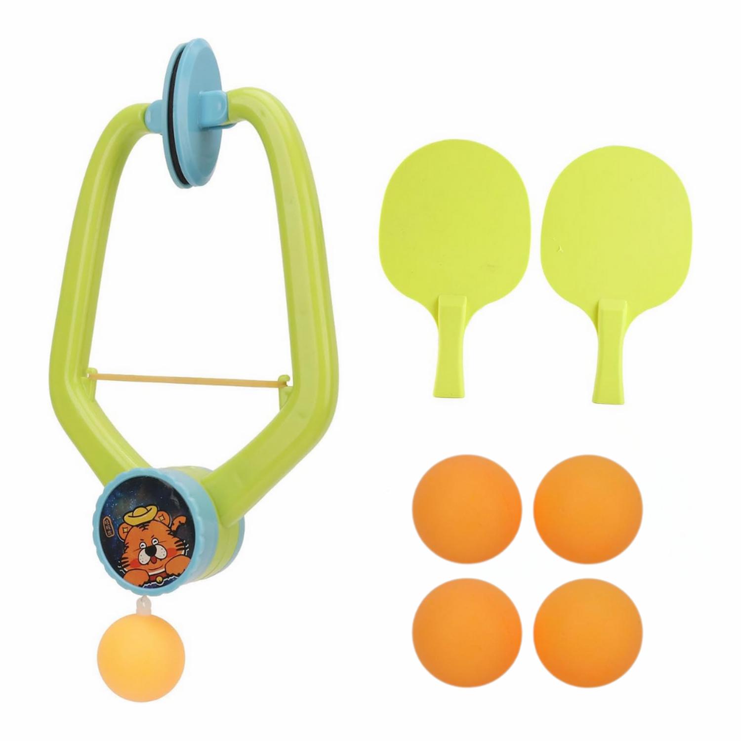 PING PONG PORTATIL SIN MESA BOLA CON CUERDA PARA ENTRENAR - 1