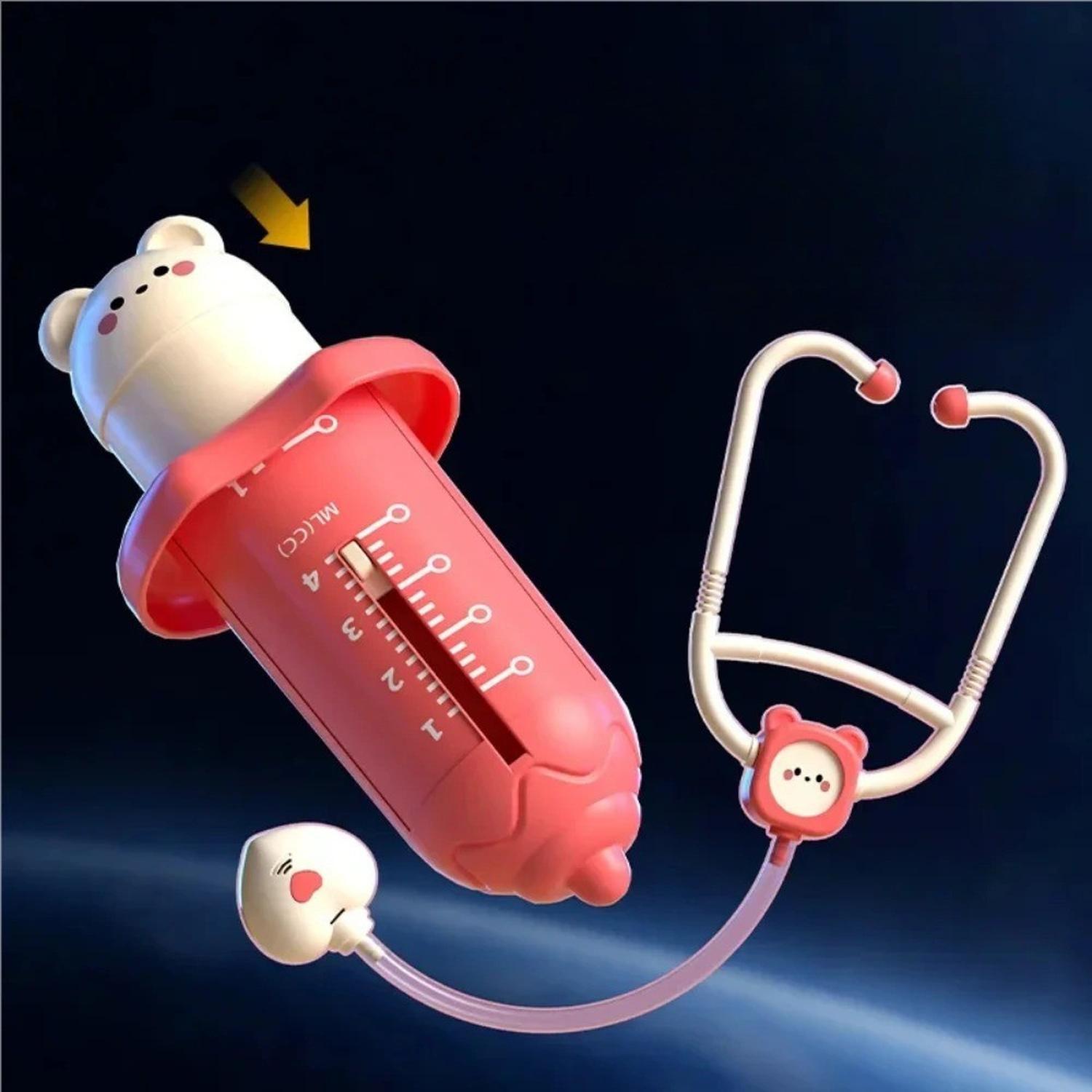 MALETIN MEDICO INFANTIL SET DOCTOR CON 45 PIEZAS JUGUETE - 4