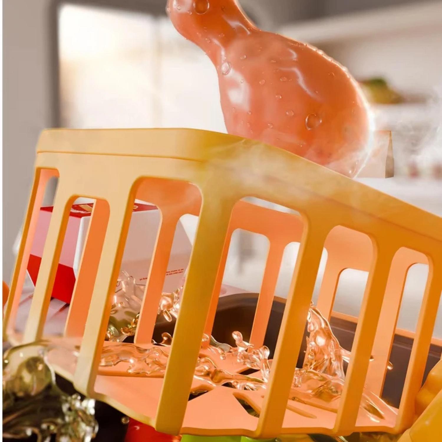 COCINA DE JUGUETE TIENDA POLLO FRITO 52 PIEZAS INFANTIL - 6