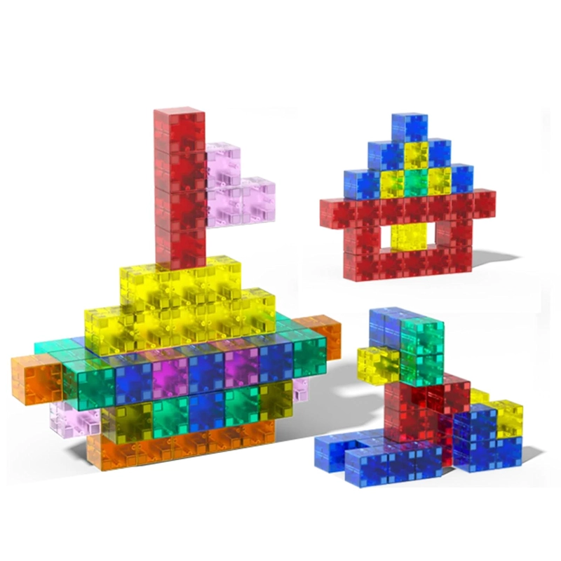 SET JUEGO DE BLOQUES MAGNETICOS 96 PIEZAS CONSTRUCCION NIÑOS - 9