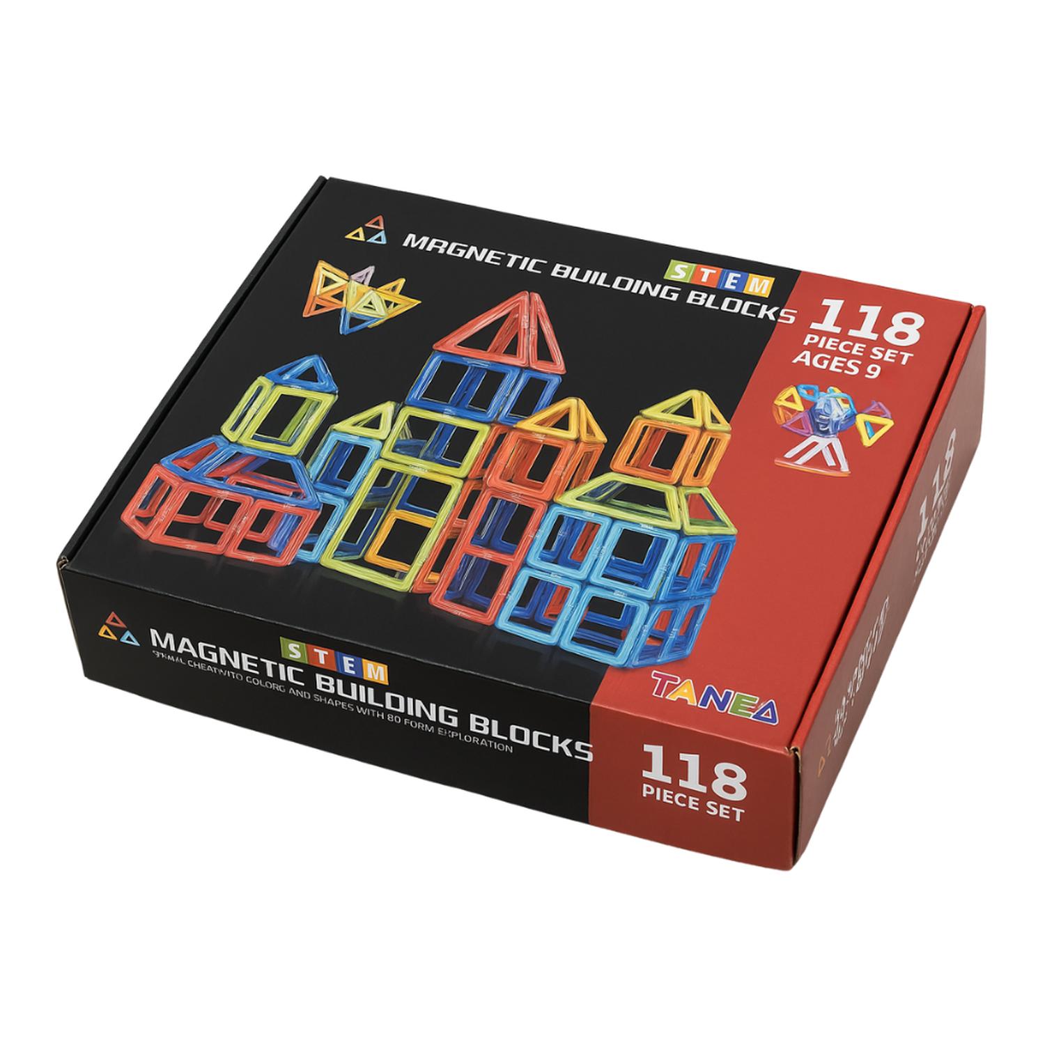 SET DE CONSTRUCCION MAGNETICO PIEZAS MAGNETICAS 118 PIEZAS - 2