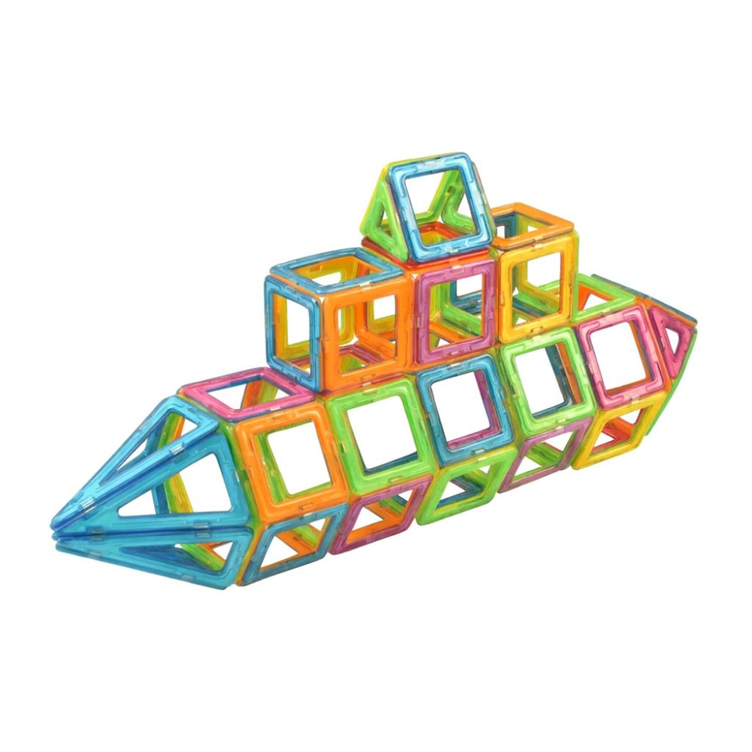 SET DE CONSTRUCCION MAGNETICO PIEZAS MAGNETICAS 118 PIEZAS - 8