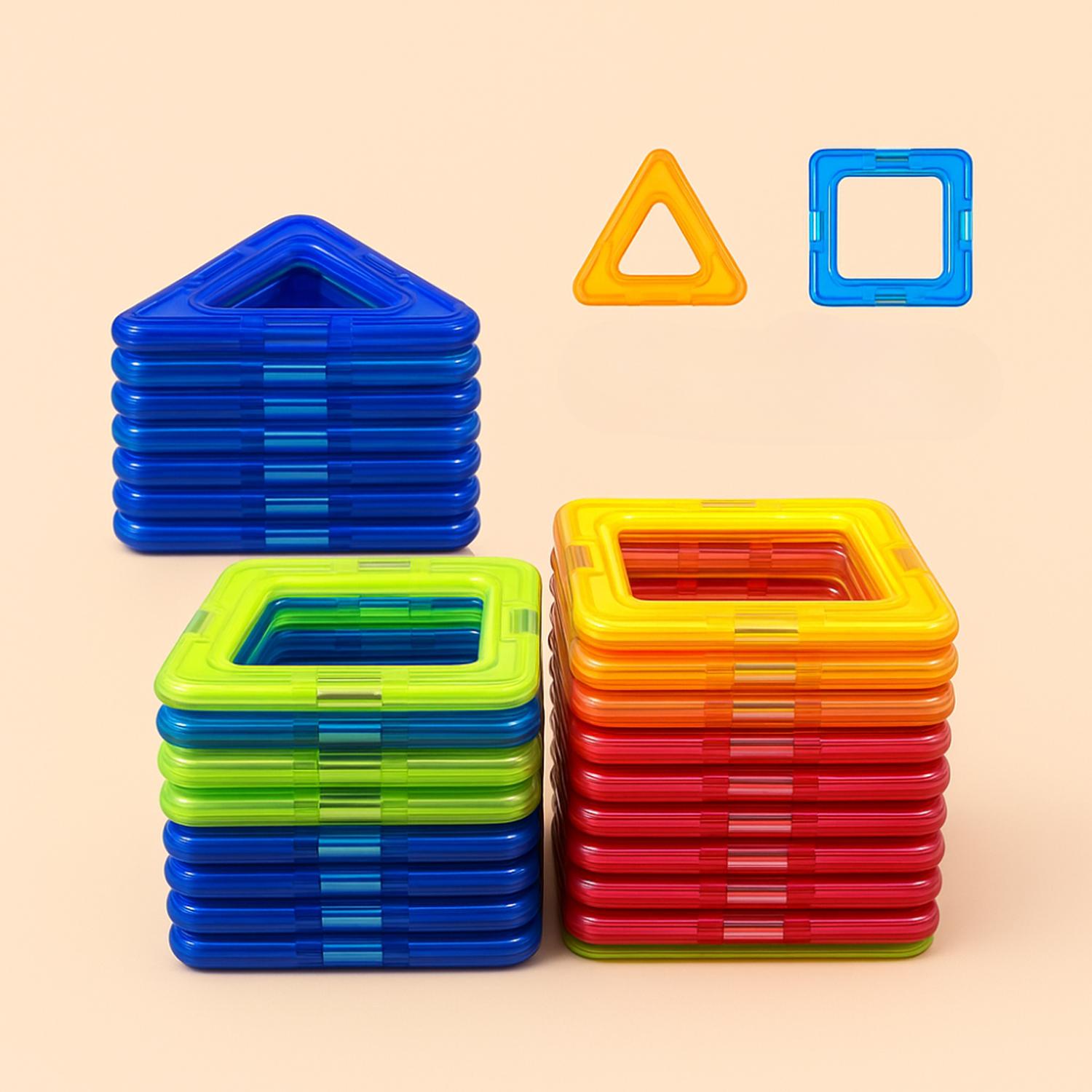 SET DE CONSTRUCCION MAGNETICO PIEZAS MAGNETICAS 88 PIEZAS - 4