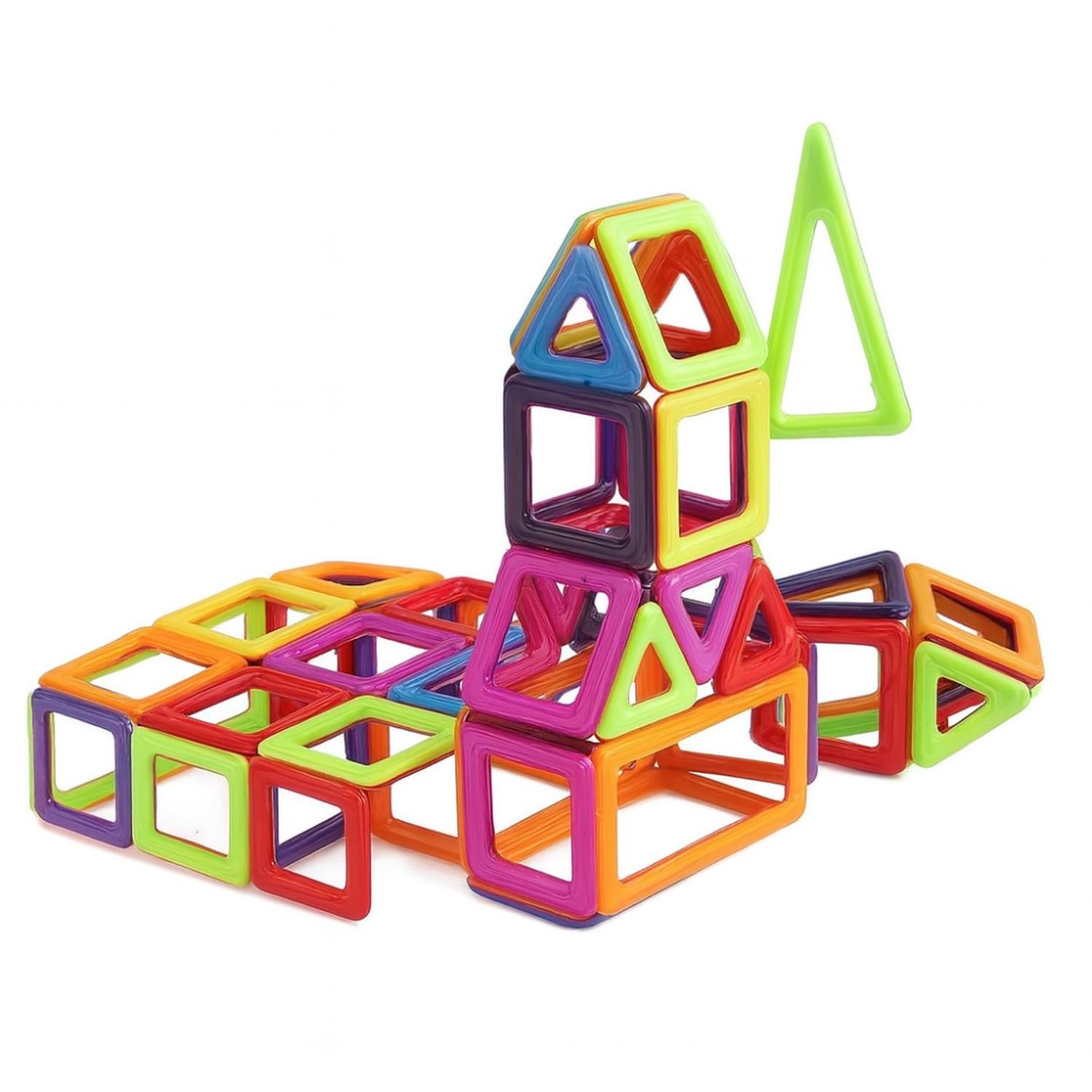 SET DE CONSTRUCCION MAGNETICO PIEZAS MAGNETICAS 88 PIEZAS - 7