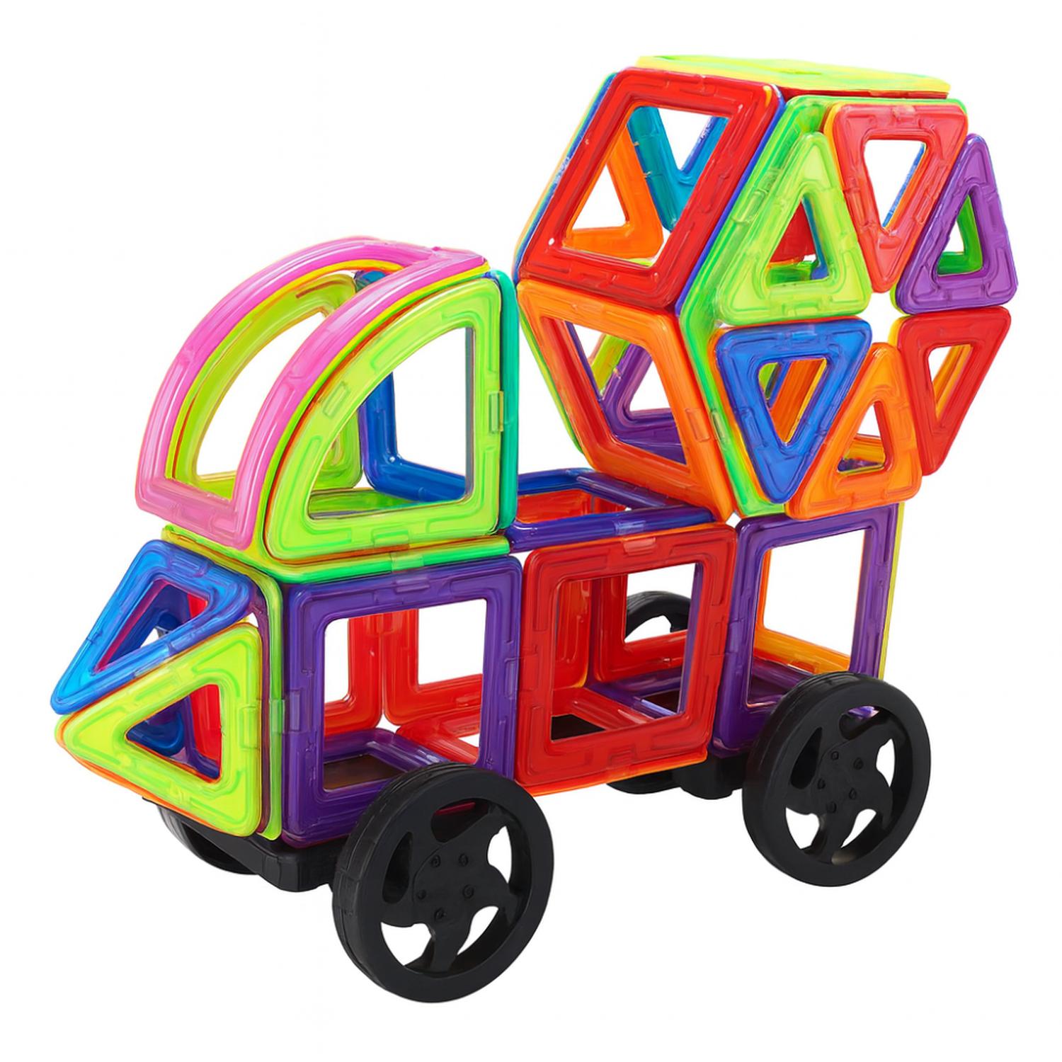 SET DE CONSTRUCCION MAGNETICO PIEZAS MAGNETICAS 88 PIEZAS - 8