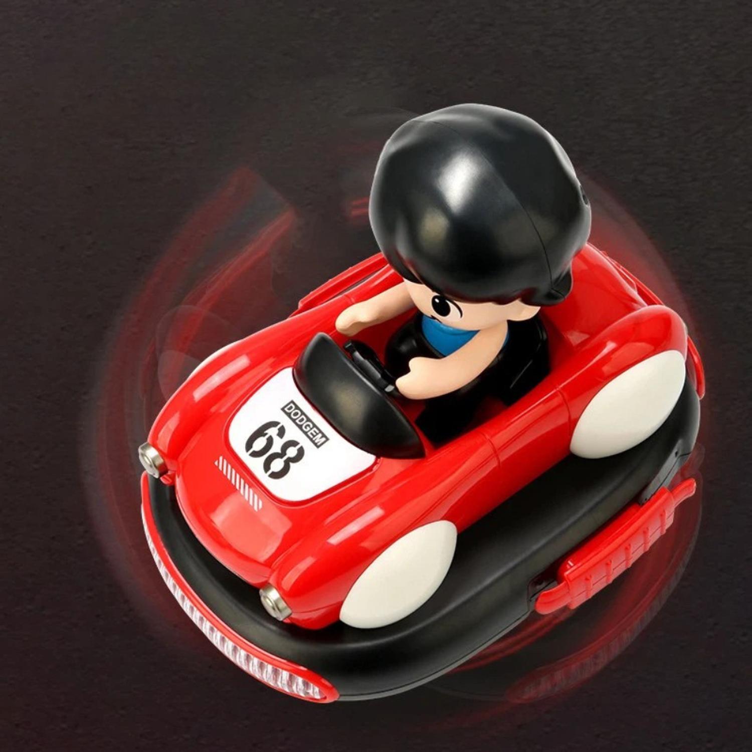 SET DE AUTITOS CHOCADORES A CONTROL REMOTO PILOTO BUMPER CAR - 4