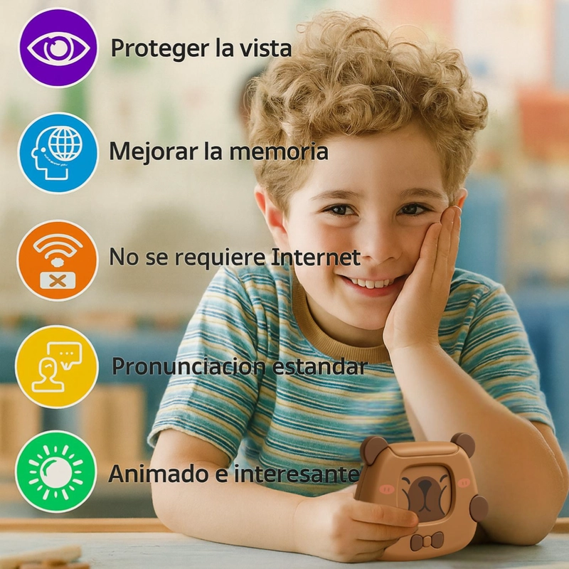 MAQUINA TARJETAS DIDACTICAS DE APRENDIZAJE ESPAÑOL INGLES - 7