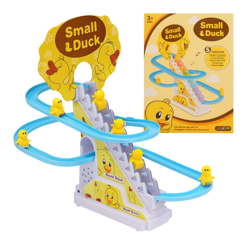 JUGUETE PISTA PATO SMALL DUCK ENTRETENIDA TOBOGAN CARRERA - 1
