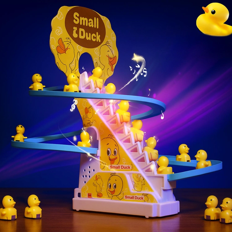 JUGUETE PISTA PATO SMALL DUCK ENTRETENIDA TOBOGAN CARRERA - 4
