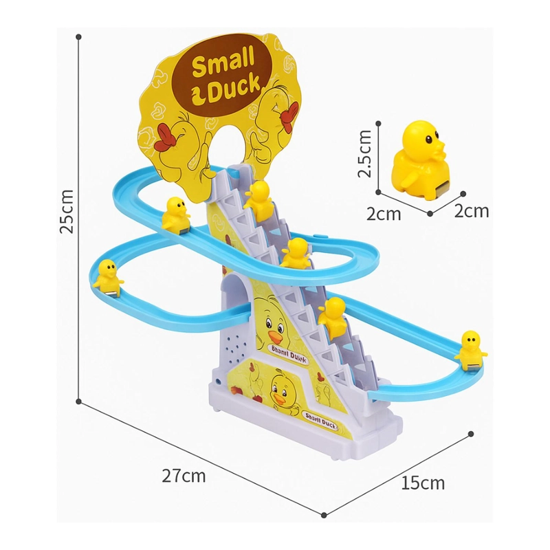 JUGUETE PISTA PATO SMALL DUCK ENTRETENIDA TOBOGAN CARRERA - 5