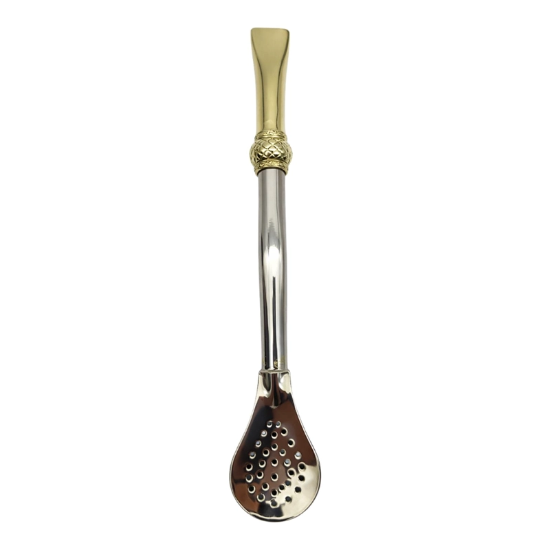 BOMBILLON DE ALPACA Y PICO DE BRONCE PREMIUM - 2