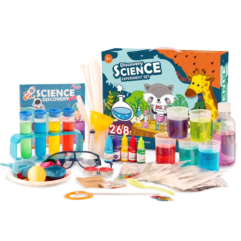 KIT CIENCIA AVANZADO 268 EXPERIMENTOS CIENTIFICOS PARA NIÑOS - 1