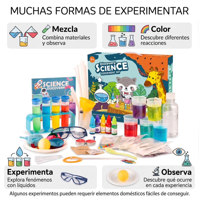 KIT CIENCIA AVANZADO 268 EXPERIMENTOS CIENTIFICOS PARA NIÑOS - 6