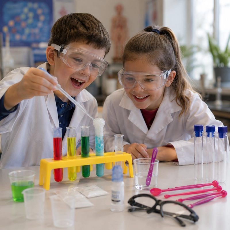 MI PRIMER KIT DE QUIMICA EXPERIMENTOS CIENTIFICOS INFANTIL - 2