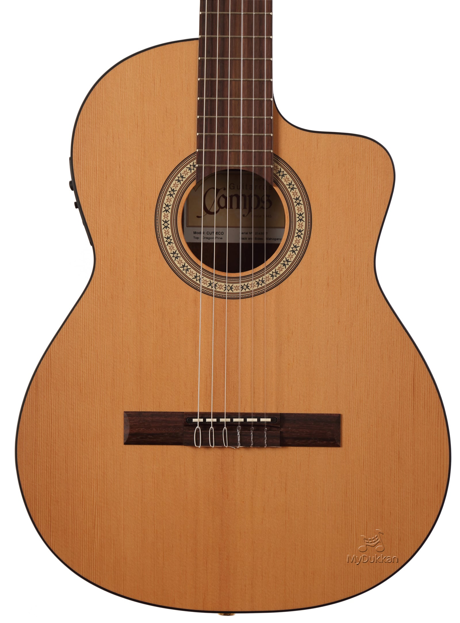 GUITARRA ELECTROACUSTICA CAMPS CUT-ECO ESPAÑOLA - 6