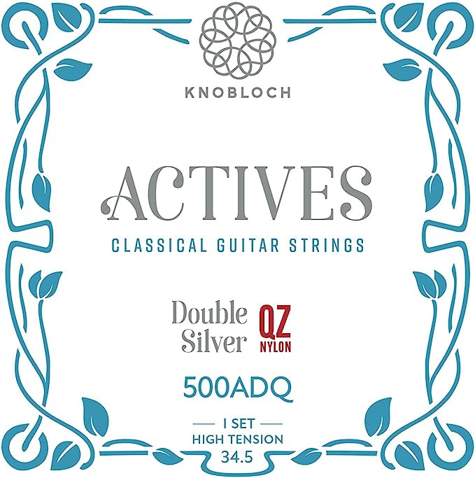 SET CUERDA KNOBLOCH ACTIVES DOUBLE SILVER TENSION ALTA 500ADQ - 1