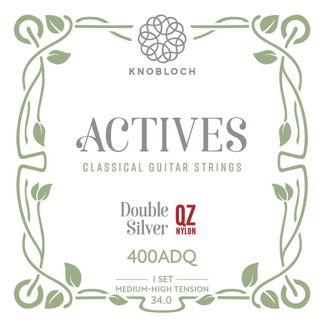 SET CUERDA KNOBLOCH ACTIVES DOUBLE SILVER TENSION MEDIA-ALTA QZ NYLON 400 ADQ - 1