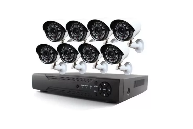 KIT CCTV SEGURIDAD DVR 8 CAMARAS - 5