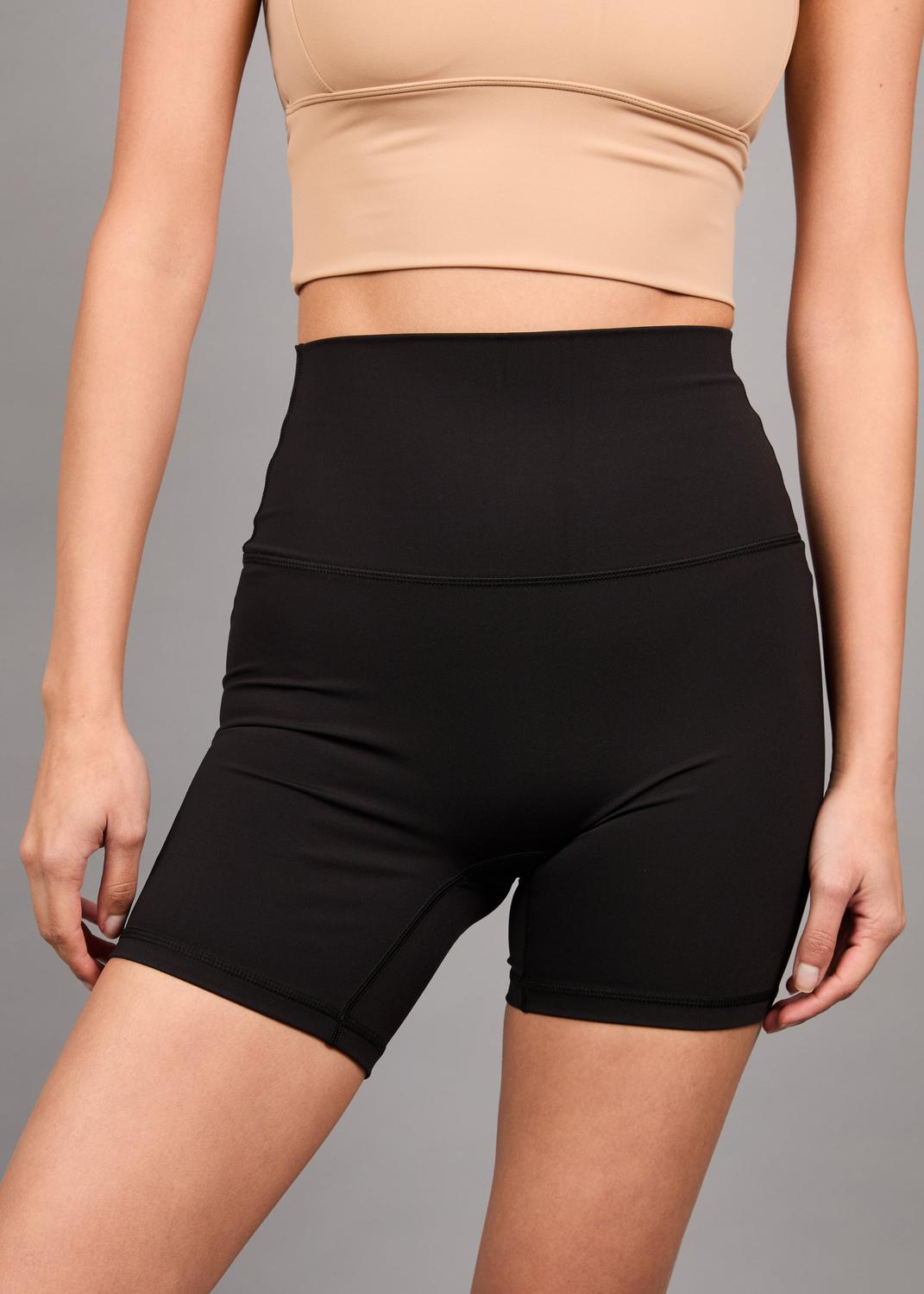 LEGGING MUJER THEA LIFE NYLON / SPANDEX BLACK CORTAS SIN CORTES NIX - 4