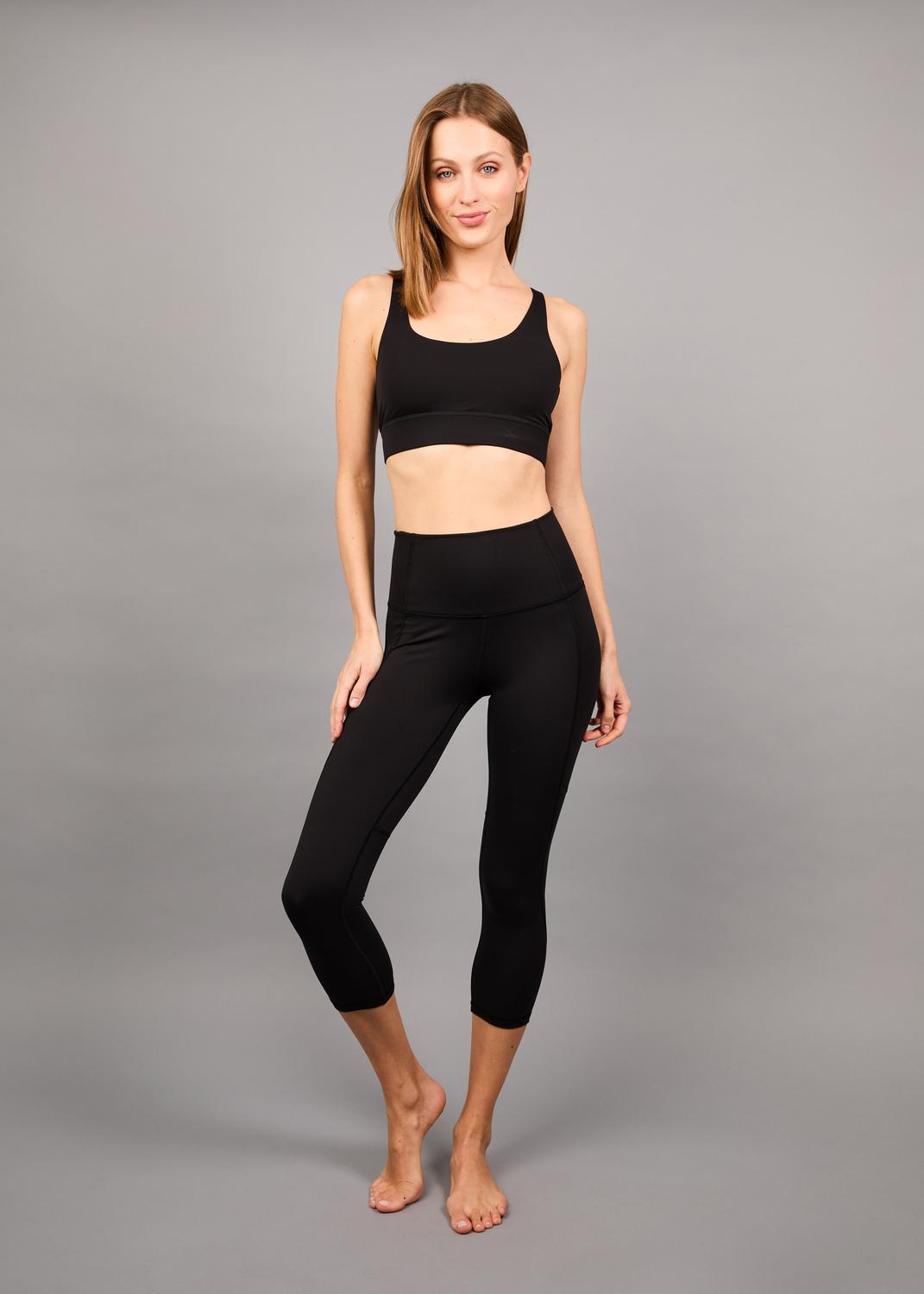LEGGING 3/4 LYRA BLACK - 1