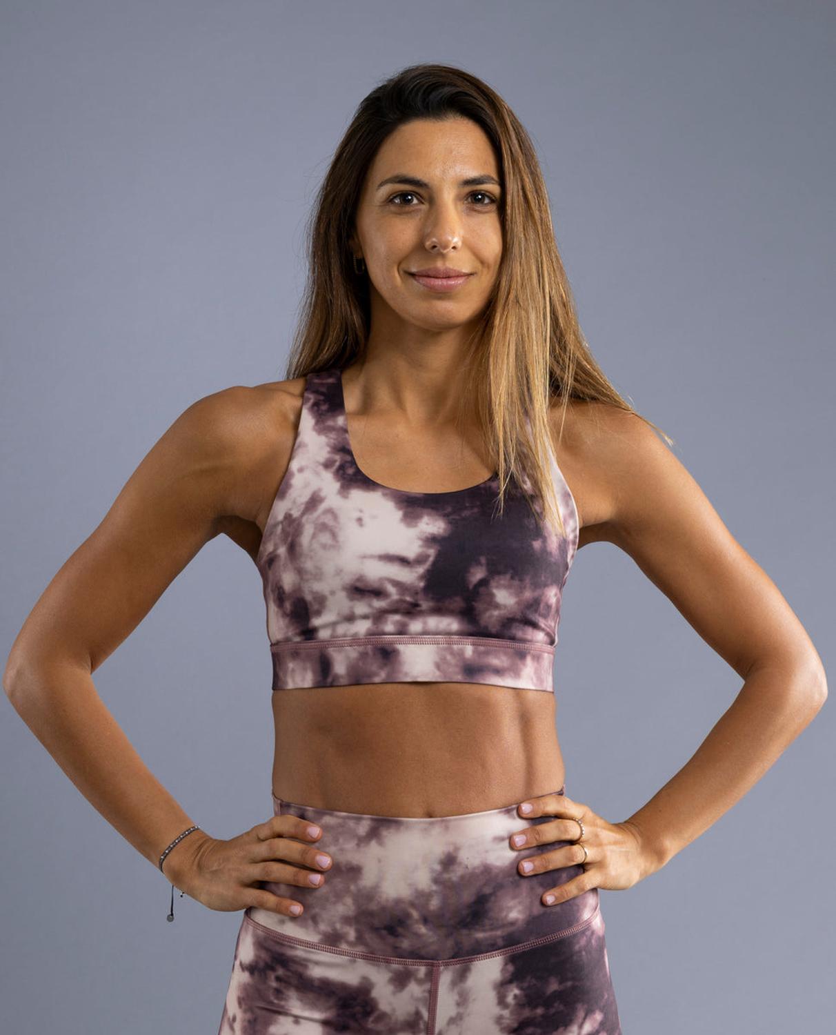 PETO MUJER THEA LIFE SUJECIÓN MEDIA ALTA IRENE TIE DYE RED - 2