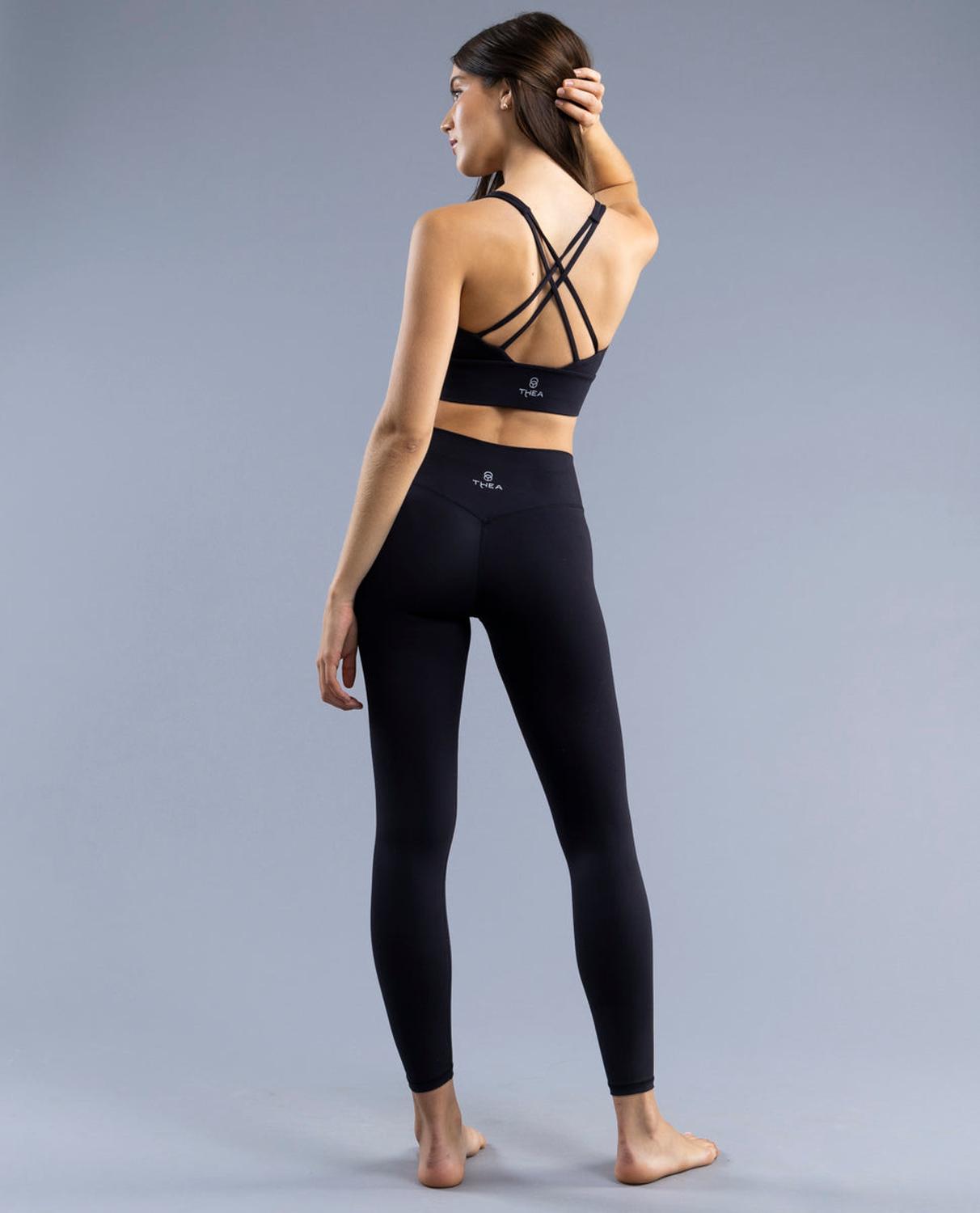 LEGGING LARGO 7/8 SIN COSTURA FRONTAL PAX BLACK - 2