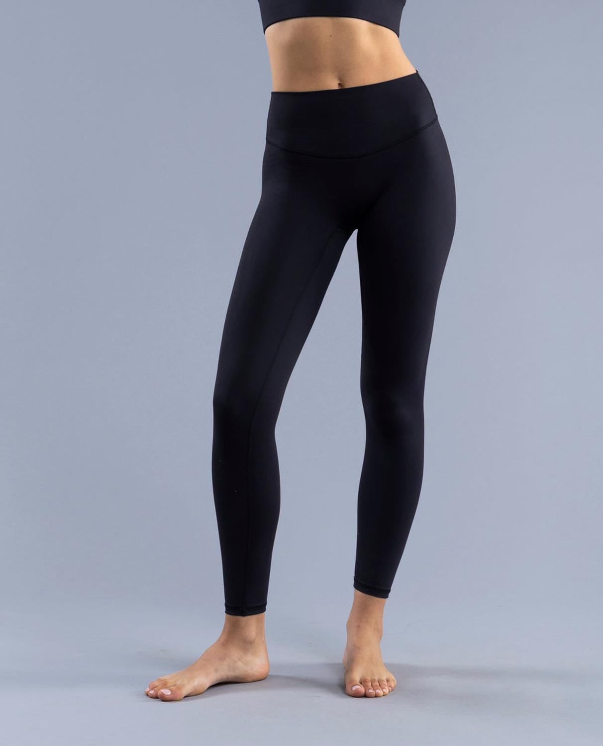 LEGGING LARGO 7/8 SIN COSTURA FRONTAL PAX BLACK - 3