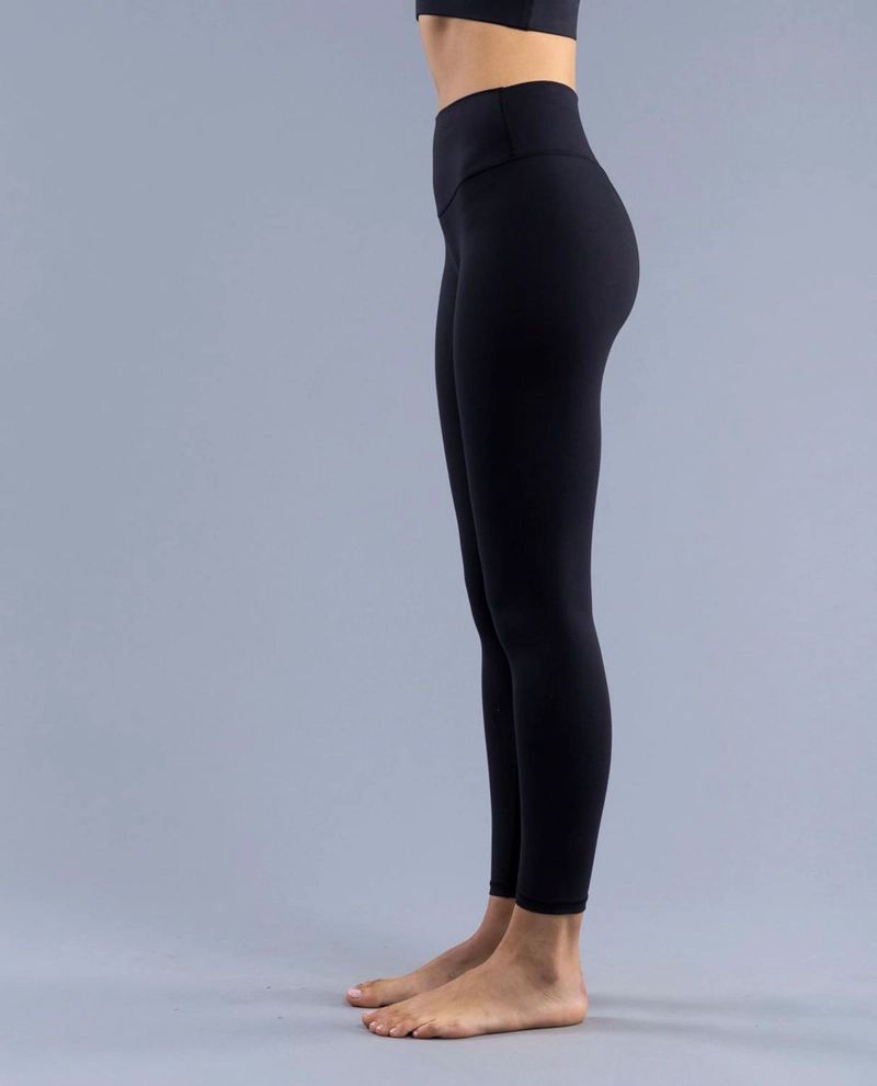 LEGGING LARGO 7/8 SIN COSTURA FRONTAL PAX BLACK - 5