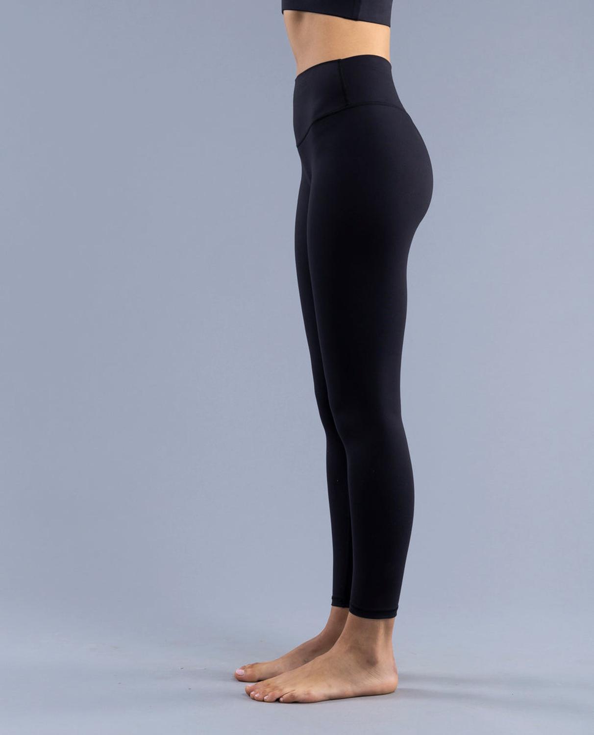 LEGGING LARGO 7/8 SIN COSTURA FRONTAL PAX BLACK - 5