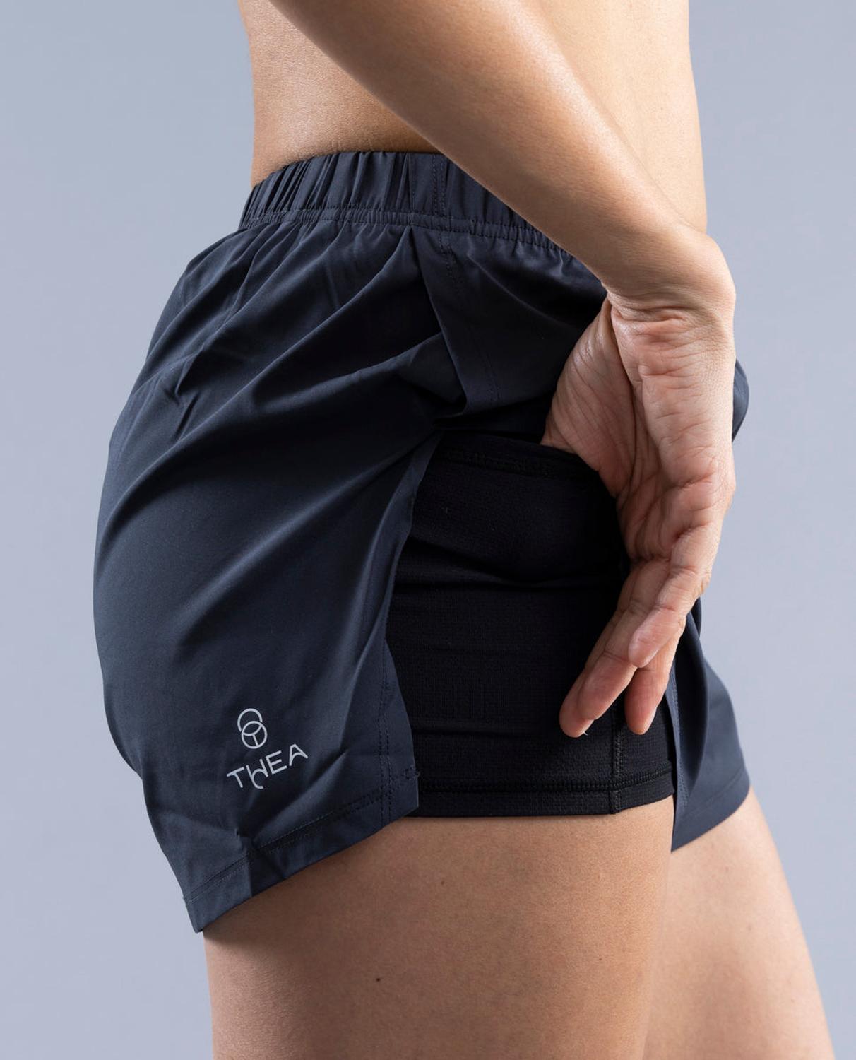 SHORT CORTO ULTRA LIGHT TARA CHARCOAL - 2